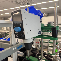 Chemglass OHS 100 Advance Overhead Stirrer w/ Reactor Stand image 1